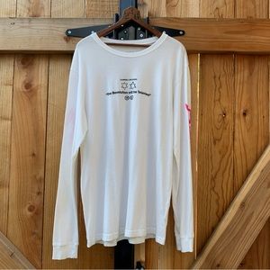 RVCA Campbell Brothers T Shirt Longsleeve Size XL
